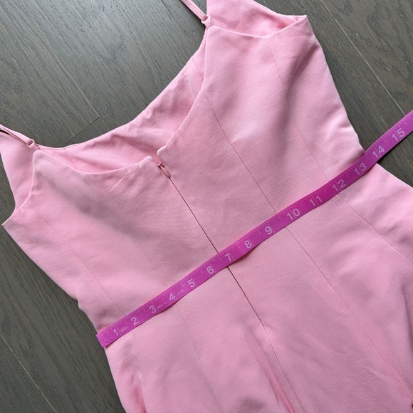 STAUD Joy Gown Long Maxi Dress Pearl Pink - Size 2 - Picture 7 of 11